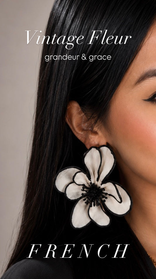 Vintage Fleur Earrings